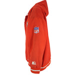 Starter - San Francisco 49ers Hooded Jacket 1990s Large Vintage Retro Football
