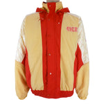 Starter - San Francisco 49ers Warm Jacket 1990s Medium Vintage Retro Football