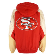 Starter - San Francisco 49ers Warm Jacket 1990s Medium Vintage Retro Football