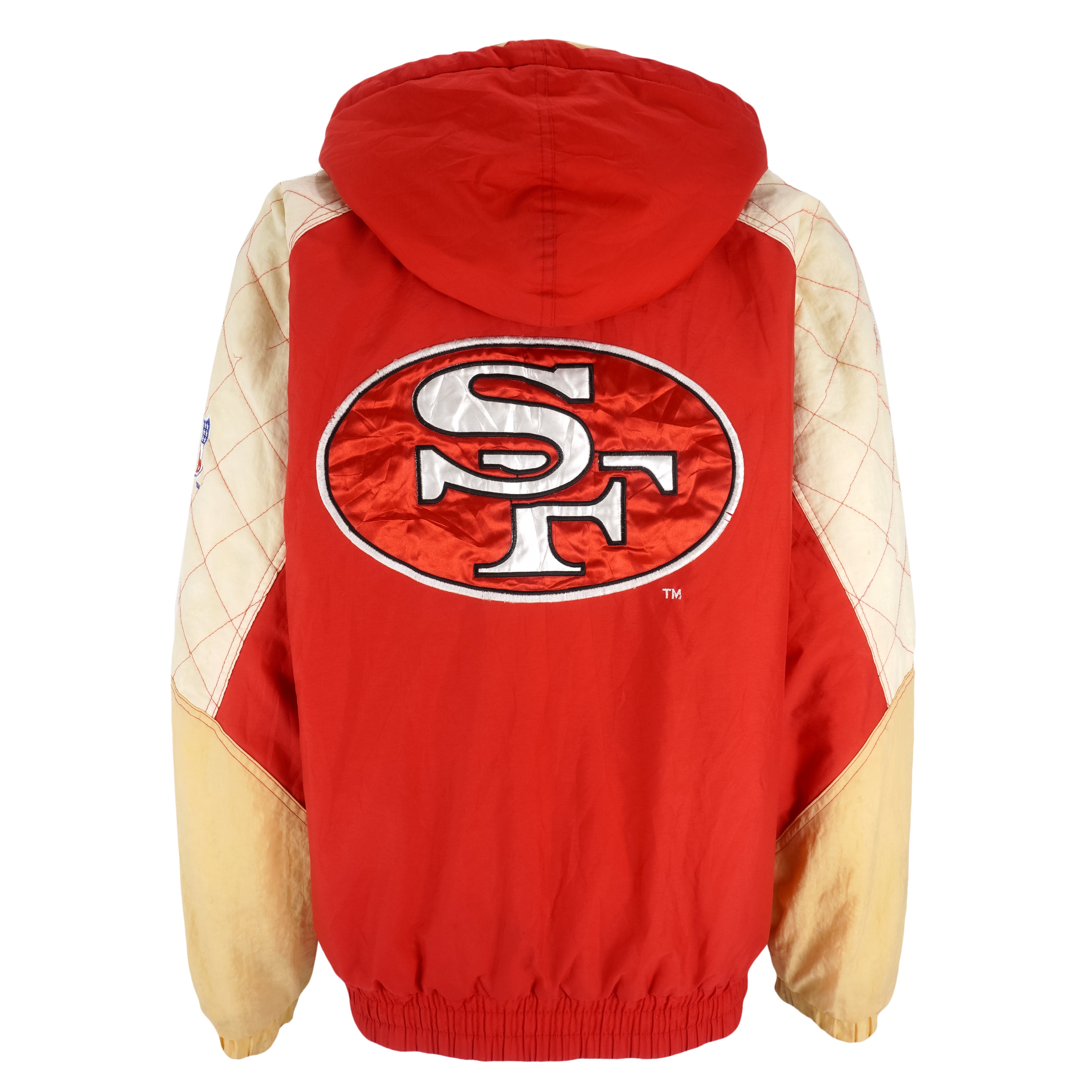 Starter - San Francisco 49ers Warm Jacket 1990s Medium Vintage Retro Football