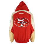 Starter - San Francisco 49ers Warm Jacket 1990s Medium Vintage Retro Football