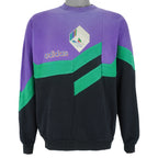 Adidas - Colorway Spell-Out Sweatshirt 1990s Large Vintage Retro
