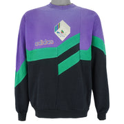 Adidas - Colorway Spell-Out Sweatshirt 1990s Large Vintage Retro
