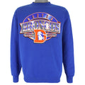 NFL - Blue Denver Broncos Crew Neck Sweatshirt 1995 Large Vintage Retro Football