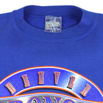NFL - Blue Denver Broncos Crew Neck Sweatshirt 1995 Large Vintage Retro Football