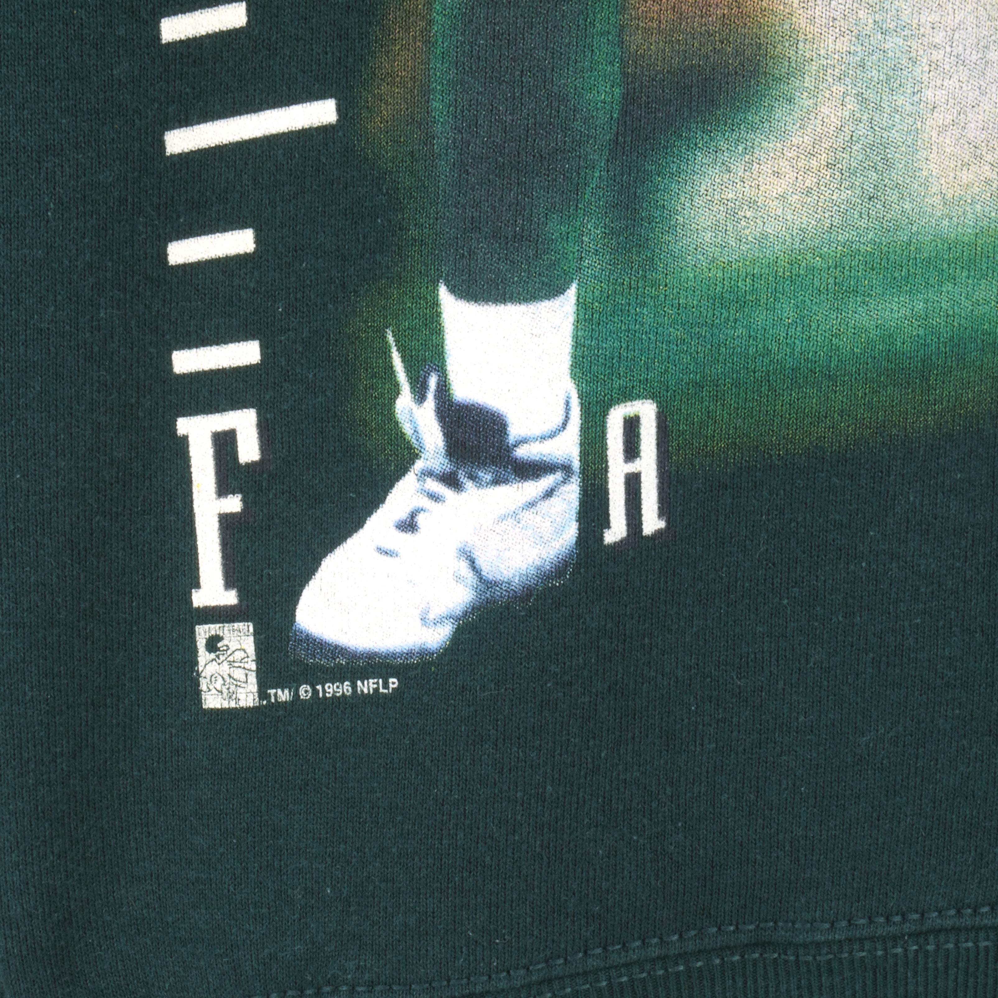 NFL (Pro Player) - Packers Brett Favre Crew Neck Sweatshirt 1996 Large Vintage Retro Football