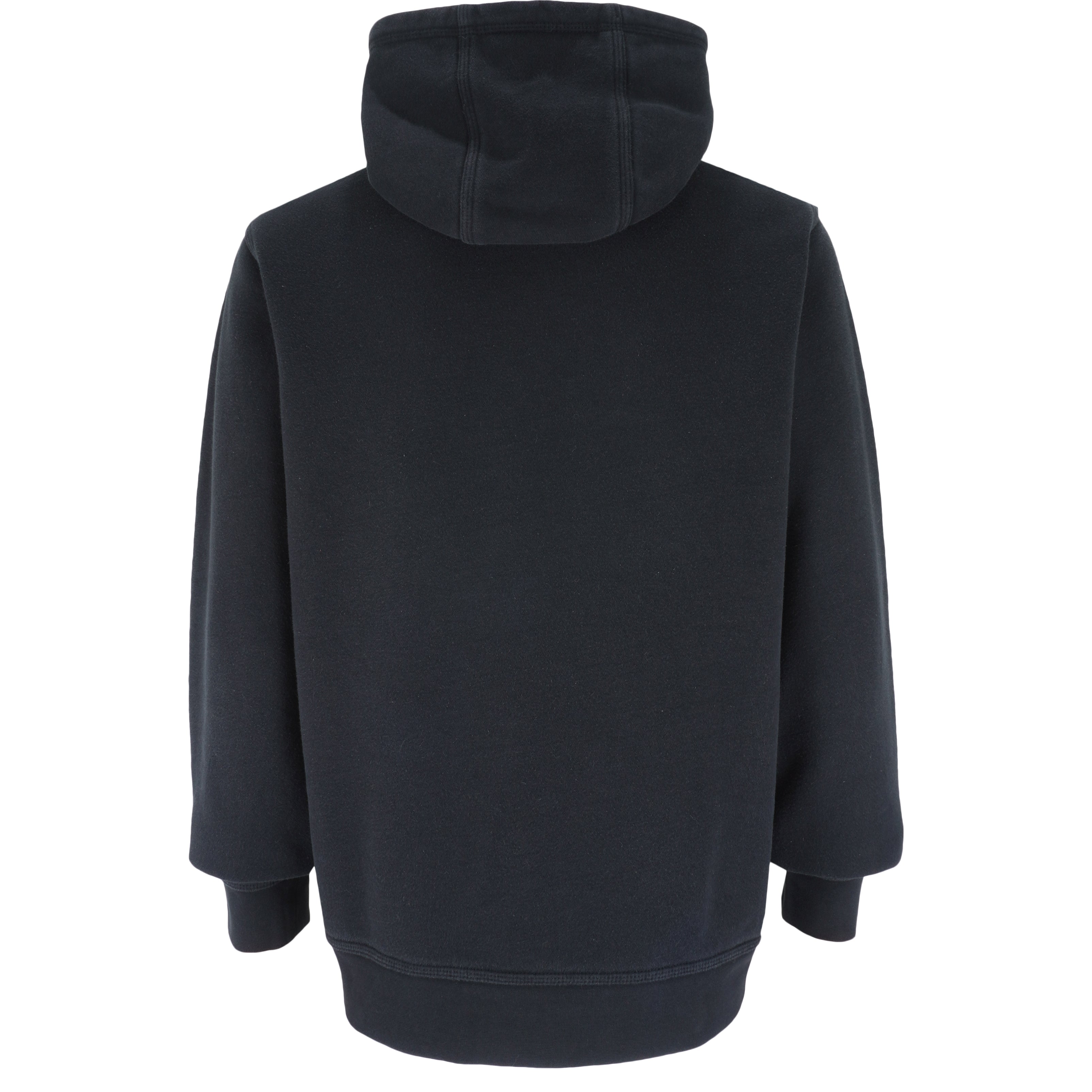Nike - Black Hooded Pullover Sweatshirt 2000s Large Vintage Retro