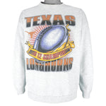 NCAA (Red Oak) - Texas Longhorns Crew Neck Sweatshirt 1990s X-Large Vintage Retro College