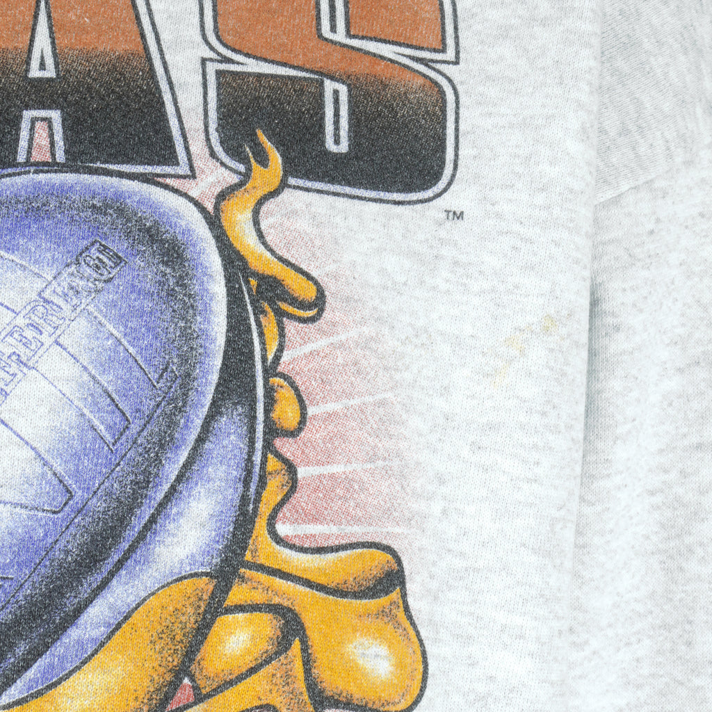 NCAA (Red Oak) - Texas Longhorns Crew Neck Sweatshirt 1990s X-Large Vintage Retro College