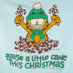 Vintage - Raise A Little Cane This Christmas, Garfield Sweatshirt 1978 X-Large Vintage Retro