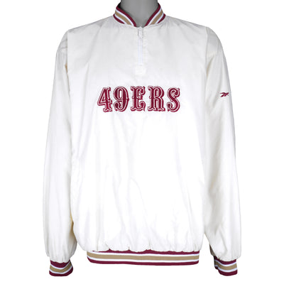 Reebok - San Francisco 49ers Pullover Windbreaker 1990s Large