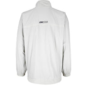 Nike  - White Embroidered Zip-Up Jacket 1990s X-Large Vintage Retro