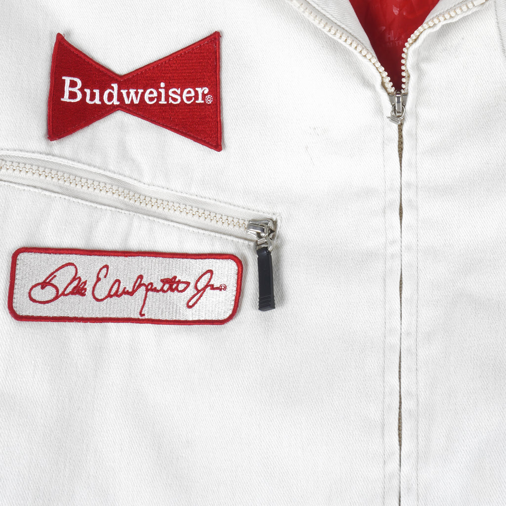 NASCAR (Chase) - Budweiser x Dale Jr. #8 Zip-Up Jacket 1990s XX-Large Vintage Retro