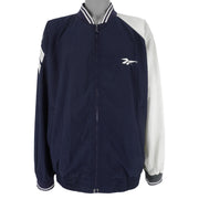 Reebok - Big Logo Zip-Up Windbreaker 1990s X-Large Vintage Retro