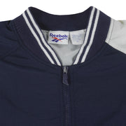 Reebok - Big Logo Zip-Up Windbreaker 1990s X-Large Vintage Retro