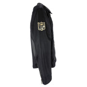 NFL (Campri Team Line) - Los Angeles Raiders Zip-Up Jacket 1990s Large Vintage Retro Football