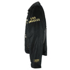 NFL (Campri Team Line) - Los Angeles Raiders Zip-Up Jacket 1990s Large Vintage Retro Football