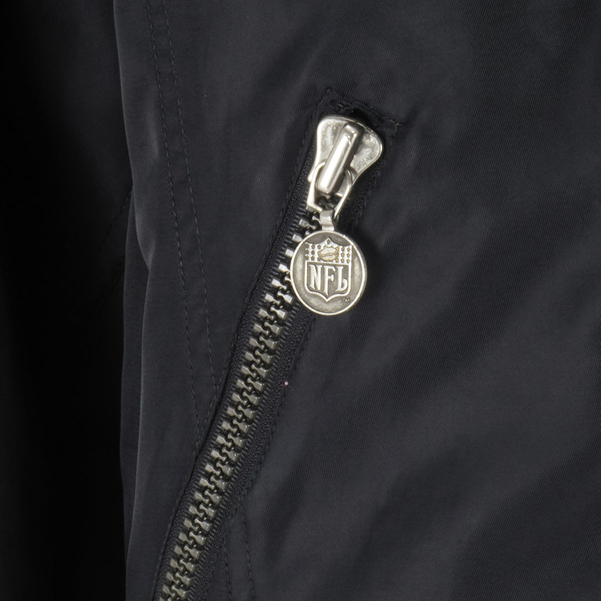 NFL (Campri Team Line) - Los Angeles Raiders Zip-Up Jacket 1990s Large Vintage Retro Football