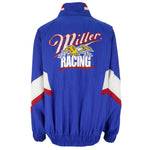 NASCAR - Blue & White Rusty Wallace, Miller Racing Jacket 1990s XX-Large