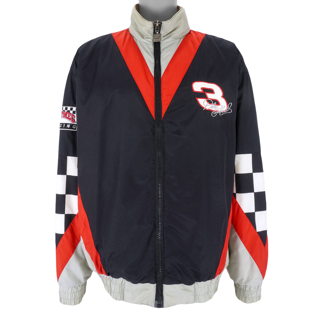 NASCAR (Nutmeg) - Dale Earnhardt Intimidator Jacket 1990s X-Large Vintage Retro