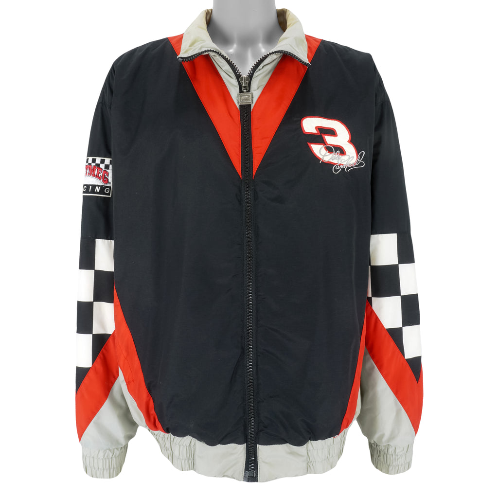 NASCAR (Nutmeg) - Dale Earnhardt Intimidator Jacket 1990s X-Large Vintage Retro