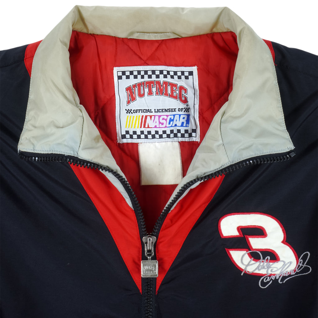 NASCAR (Nutmeg) - Dale Earnhardt Intimidator Jacket 1990s X-Large Vintage Retro