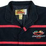 NASCAR (Racing Champions) - Black Chevrolet Racing Jacket 1990s X-Large Vintage Retro