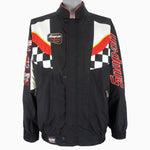 NASCAR (Choko Motorsport) - Snap-on Embroidered Racing Jacket 1990s X-Large