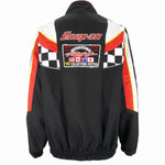NASCAR - Snap-On Embroidered Racing Jacket 1990s X-Large Vintage Retro