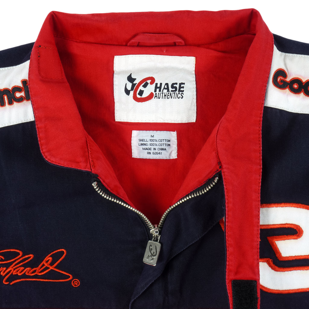 NASCAR (Chase) - Dale Earnhardt, Good Wrench Service Racing Jacket 1990s Medium Vintage Retro