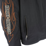 Harley Davidson - Zip-Up Embroidered Spell-Out Jacket XX-Large Vintage Retro