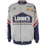 NASCAR - Lowe’s Home Improvement Embroidered Racing Jacket 1990s Large