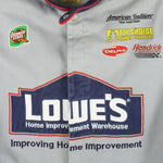 NASCAR - Lowe’s Embroidered Jacket 1990s Large Vintage Retro