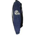 NFL - Dallas Cowboys Leather Suede Jacket 1990s X-Large Vintage Retro Football