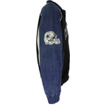 NFL - Dallas Cowboys Leather Suede Jacket 1990s X-Large Vintage Retro Football