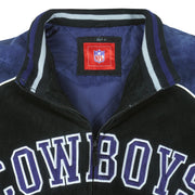 NFL - Dallas Cowboys Leather Suede Jacket 1990s X-Large Vintage Retro Football