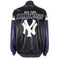 MLB - New York Yankees Zip-Up Faux Jacket 1990s X-Large Vintage Retro Baseball