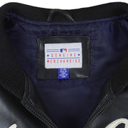 MLB - New York Yankees Zip-Up Faux Jacket 1990s X-Large Vintage Retro Baseball