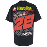 NASCAR - Havoline Racing T-Shirt 1990s X-Large Vintage Retro