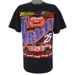 NASCAR - Budweiser Racing Ricky Craven No. 25 AOP T-Shirt 1997 X-Large