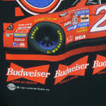 NASCAR - Budweiser, Ricky Craven No. 25 T-Shirt 1997 X-Large Vintage Retro