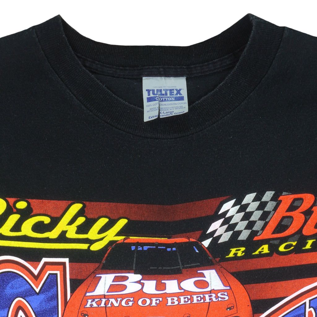 NASCAR - Budweiser, Ricky Craven No. 25 T-Shirt 1997 X-Large Vintage Retro