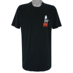 Vintage - Black Space Shuttle T-Shirt 1988 X-Large Vintage Retro