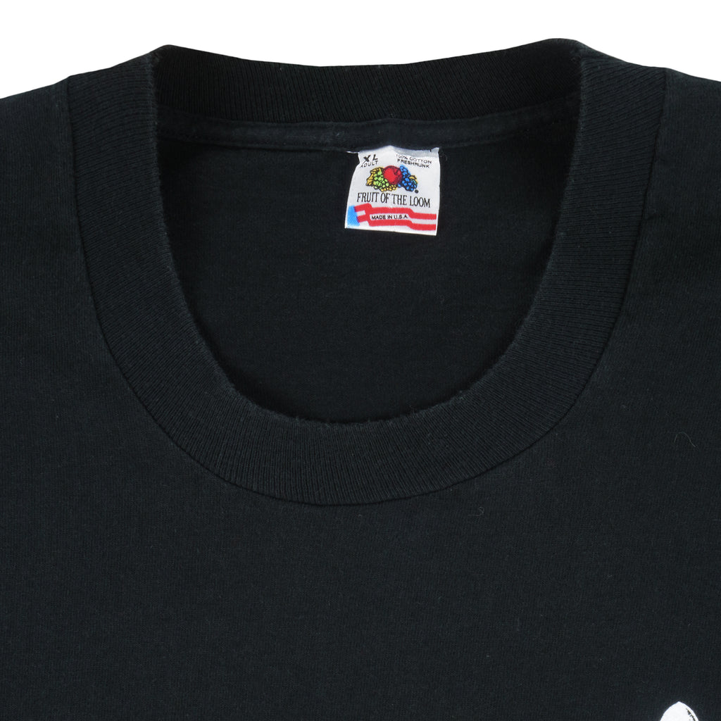 Vintage - Black Space Shuttle T-Shirt 1988 X-Large Vintage Retro
