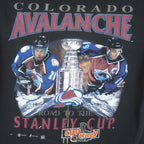 NHL - Colorado Avalanche, Stanley Cup Champions T-Shirt 1990s Large Vintage Retro Hockey