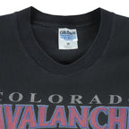 NHL - Colorado Avalanche, Stanley Cup Champions T-Shirt 1990s Large Vintage Retro Hockey