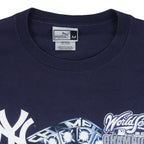 MLB (Puma) - New York Yankees, World Series Champions T-Shirt 2000 Medium Vintage Retro Baseball