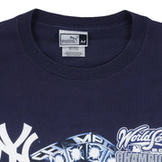 MLB (Puma) - New York Yankees, World Series Champions T-Shirt 2000 Medium Vintage Retro Baseball