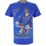NHL (Pro Player) - St. Louis Blues Gretzky MVP T-Shirt 1996 Medium