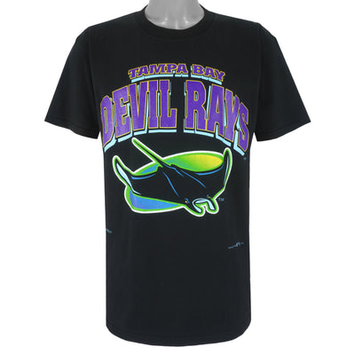 MLB (Nutmeg) - Tampa Bay Devil Rays T-Shirt 1995 X-Large